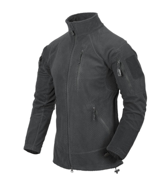 Кофта Alpha Tactical Jacket - Grid Fleece Helikon-Tex Shadow Grey XS Тактическая мужская