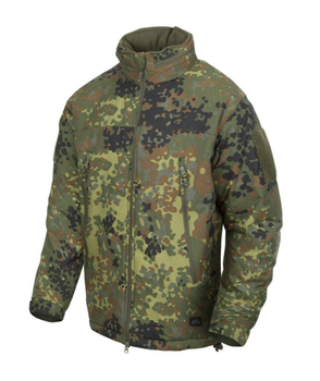 Куртка легка зимова Level 7 Lightweight Winter Jacket - Climashield Apex 100G Helikon-Tex Flecktarn M Тактична