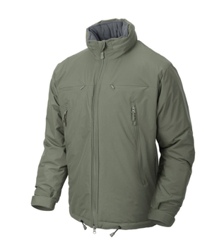 Куртка зимняя Husky Tactical Winter Jacket - Climashield Apex 100G Helikon-Tex Alpha Green (Серый) S Тактическая