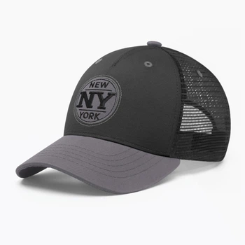 Кепка бейсболка з сіткою тракер INAL Нью Йорк NY New York XL / 59-60 Чорний/ Сірий 318059