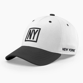 Стильная мужская бейсболка INAL Нью Йорк NY New York L / 57-58 Белый 135057