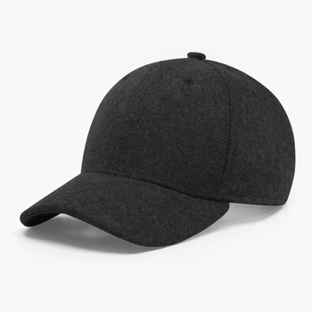 Бейсболка шерстяная зимняя закрытая INAL blank L / 57-58 Черный 221757