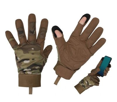 Перчатки защитные мужские Dominator TOUCH Мультикам размер L (Alop) максимальная защита и комфорт для защиты рук в экстремальных условиях профессионального использования и тренировок