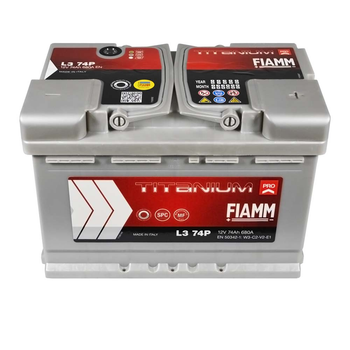 Автомобільний акумулято FIAMM Titanium Pro 74Аh 680А R+