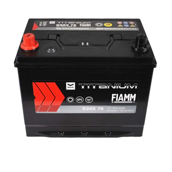 Автомобільний акумулято FIAMM Titanium Black Asia 75Аh 640А L+