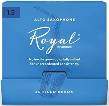 Трости для альт саксофона D'Addario Royal - Alto Sax #1.5 - 25 Pack