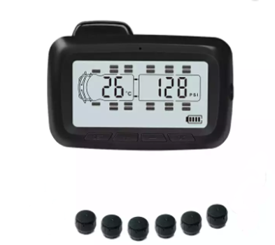 Система контроля давления и температуры в шинах TPMS Careud U903RV для грузовиков, внешние датчики