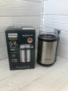 Кофемолка измельчитель Rainberg RB 2205 600 Вт Черный
