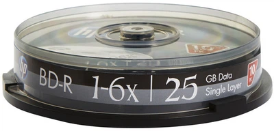 НР BD-R 25GB 6X 10 шт (69321 /BRE00071-3)