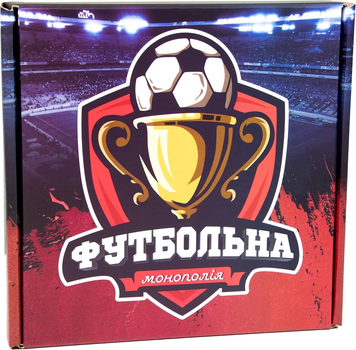 Настольная игра Strateg Футбольная Монополия развлекательная экономическая на украинском языке (00716) (4820175992261)