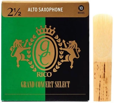 Трость для альт саксофона D'Addario Grand Concert Select - Alto Sax #2.5 (1шт)