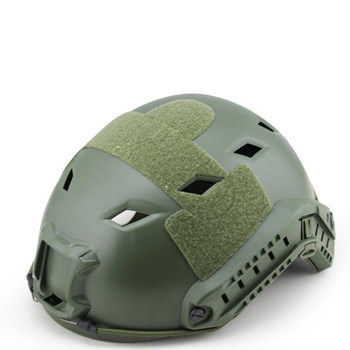Страйкбольный шлем FAST BJ-type Olive отверстия ромб L (Airsoft / Страйкбол)