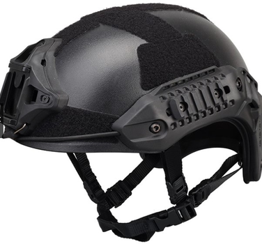 Страйкбольний шолом MK MTek Flux helmet Black (Airsoft / Страйкбол)
