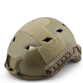 Страйкбольный шлем FAST BJ-type Tan отверстия ромб L (Airsoft / Страйкбол)