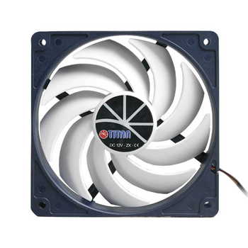 Система охолодження Titan Extrem Fan, Black/White (TFD-12025 H 12 ZP/KE (RB))