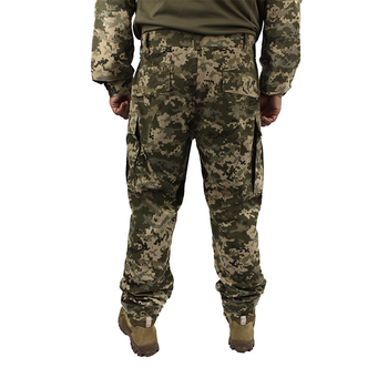 Штани чоловічі Ріп-стоп 2XL Піксель Посилені коліна та задня частина для військових тактичні