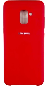 Чохол Soft Case на Samsung A8 Plus 2018 red