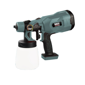 Аккумуляторный покрасочный пистолет 800 мл, без аккумулятора PAINT GUN BassPolska 4544