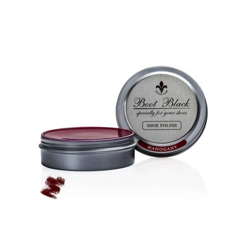 Паста для полірування взуття Boot Black Shoe Polish Червоно-коричневий 50 мл (174399)