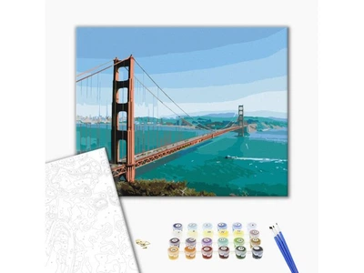 Картина по номерам Через мост к мечте, Brushme (40х50 см), BS52276