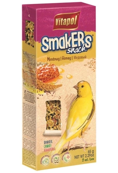 Ласощі Vitapol Smakers для канарок з медом 2 шт (5904479025067)