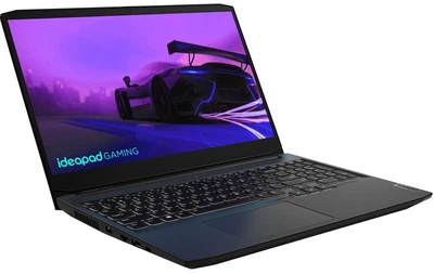 Ноутбук Lenovo IdeaPad Gaming 3 15IHU6 15.6" IPS i7-11370H 8GB RAM 512GB SSD GeForce RTX3050Ti (82K100GEPB)