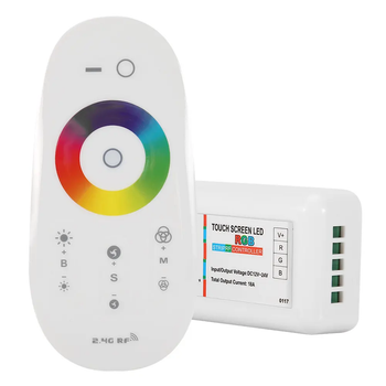 Контролер RGB Full-TOUCH 18А, Білий 402041