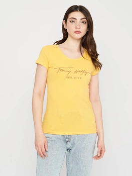 Футболка женская Tommy Hilfiger 10890.5 S Желтая