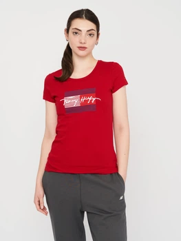 Футболка женская Tommy Hilfiger 11052.4 M Красная