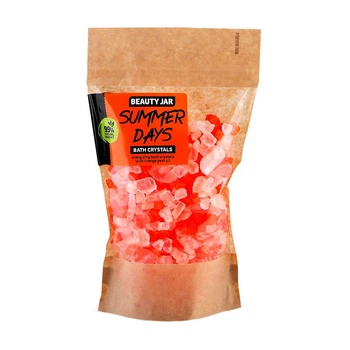 Энергизирующие кристаллы для ванны с маслом из апельсиновых шкурок Summer Days Beauty Jar 600 г 4751030831947