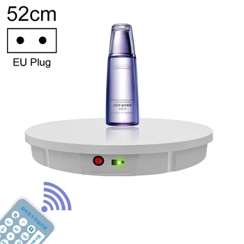 Поворотный стол для предметной съемки Puluz EDA002243902W 52 см с аккумулятором, нагрузка до 100 кг, пульт ДУ, белый