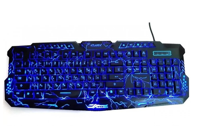Игровая USB клавиатура с подсветкой Atlanfa M200L