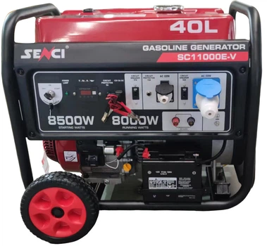 Генератор бензиновый Senci SC11000E-V 8 кВт