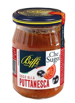 Томатный соус песто Biffi Sugo alla Puttanesca с каперсами и маслинами 190г