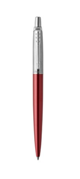 Ручка кулькова Parker Jotter 17 Kensington Red CT BP Синя Червоний корпус (16 432)