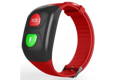 Смарт-часы GoGPS М03 кнопка SOS black/red (M03BKRD)
