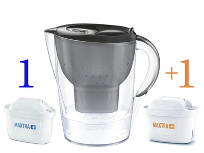 Фильтр-кувшин для воды BRITA Marella XL Memo MX 3.5 л. с 2-мя картриджами Brita Maxtra+ (графит)