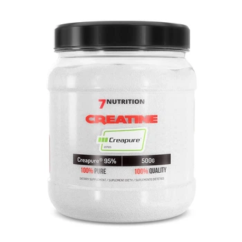 Креатин моногидрат 7Nutrition Creatine Creapure 500 g /100 servings/ Natural