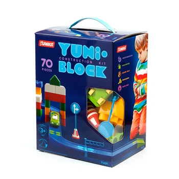 Конструктор детский "YUNI-BLOK" Mazay, 70 крупных деталей (7142900001111)