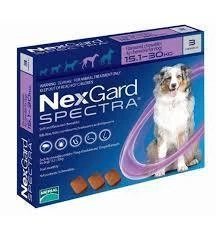 Таблетка Merial NexGard SPECTRA для собак 15.1-30 кг 1 таблетка