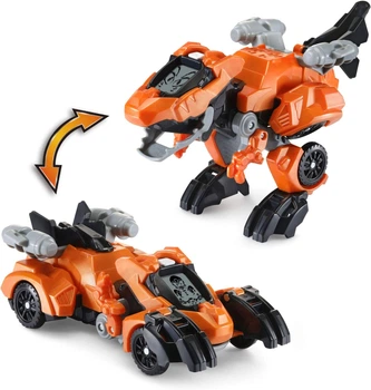 Машинка-трансформер Динозавр Гоночный автомобиль VTech Switch and Go Race Car T-Rex