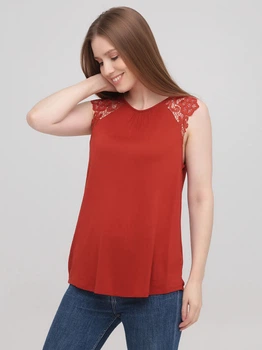 Блуза H&M 0615042 S (58758S) Бордовый