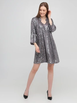 Сукня Isabella Oliver AB150719-1 M (65501M) Сріблястий