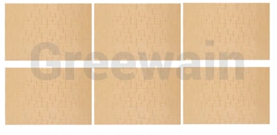 Коврик сервировочный ARDESTO 30×45 см, Gold AR3312G 6 шт.