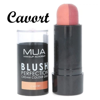 Кремовые румяна в стике MUA Makeup Academy Perfection Duo Stick Blush - Cavort Розовый