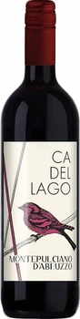 Вино Ca Del Lago Montepulciano D'Abruzzo DOC червоне сухе 0.75 л 12.5% (8003625001928)