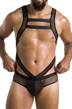 Мужское эротическое бельё Комплект 045 BODY VICTOR Чёрный XXL/XXXL - Passion ( SO7608 )