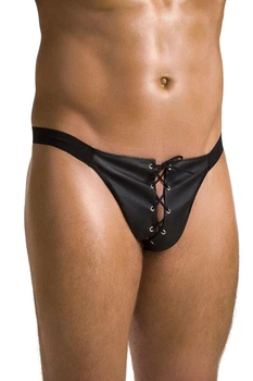 Мужское эротическое бельё открытые трусики 044 SLIP OPEN BEN Чёрный XXL/XXXL - Passion ( SO7605 )
