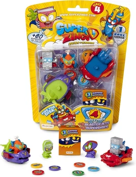 Набор фигурок Super Zings Super Things Power Machines серия 4 PSZ4B416IN00