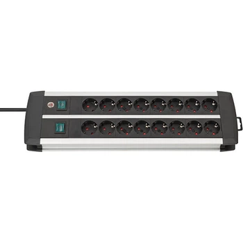Удлинитель Brennenstuhl Premium Alu-Line 16 розеток 3 м (1391000916)